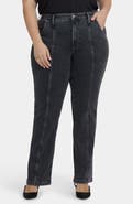 NYDJ Billie Seamed High Waist Mini Bootcut Jeans