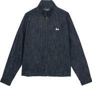 Fortela Carol Indigo Rinse Denim Zip-Up Jacket