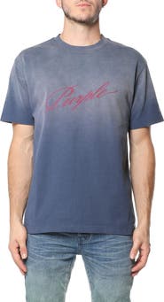 PURPLE BRAND Heavyweight Cotton Graphic T-Shirt