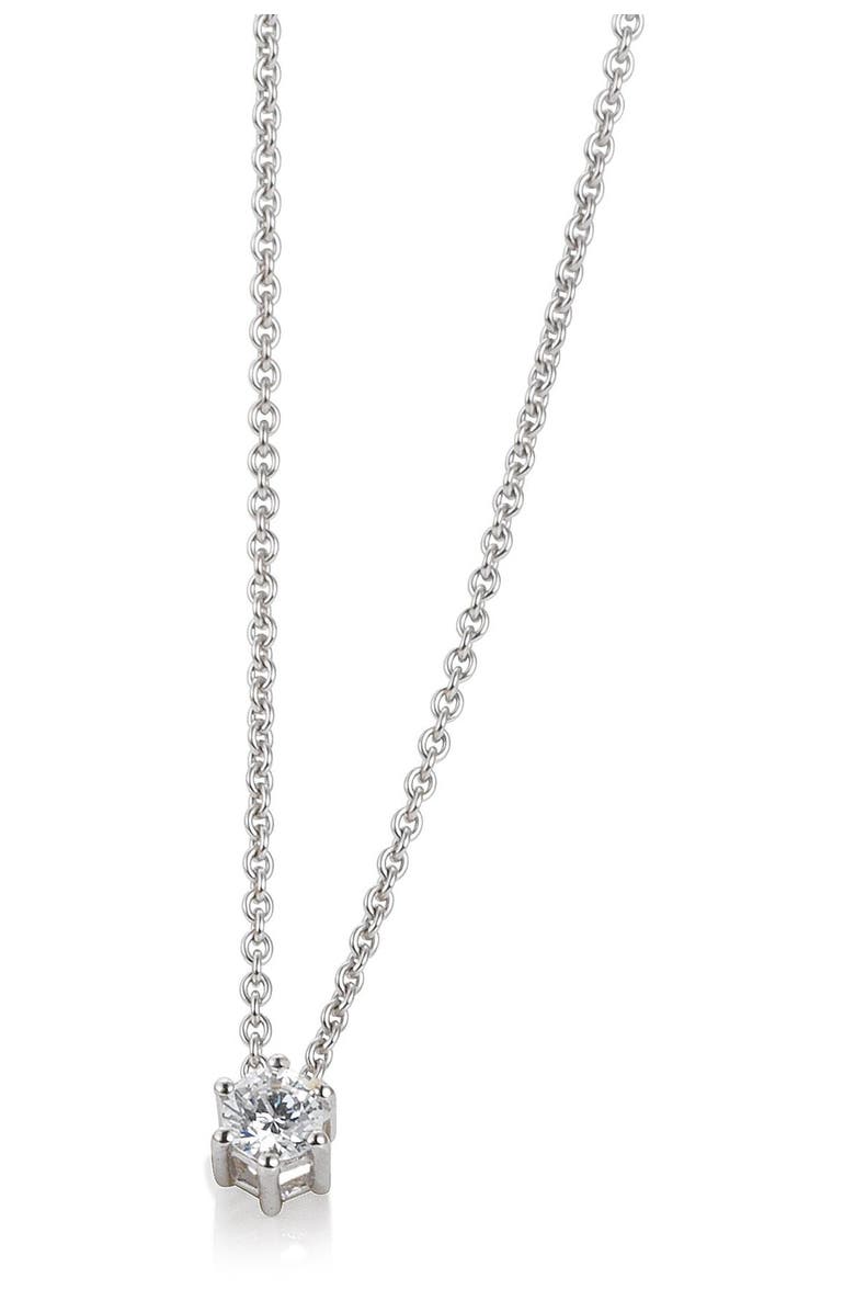 Breuning Diamond Solitaire Pendant Necklace - 0.20ct., Main, color,