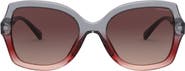 COACH 56mm Gradient Square Sunglasses