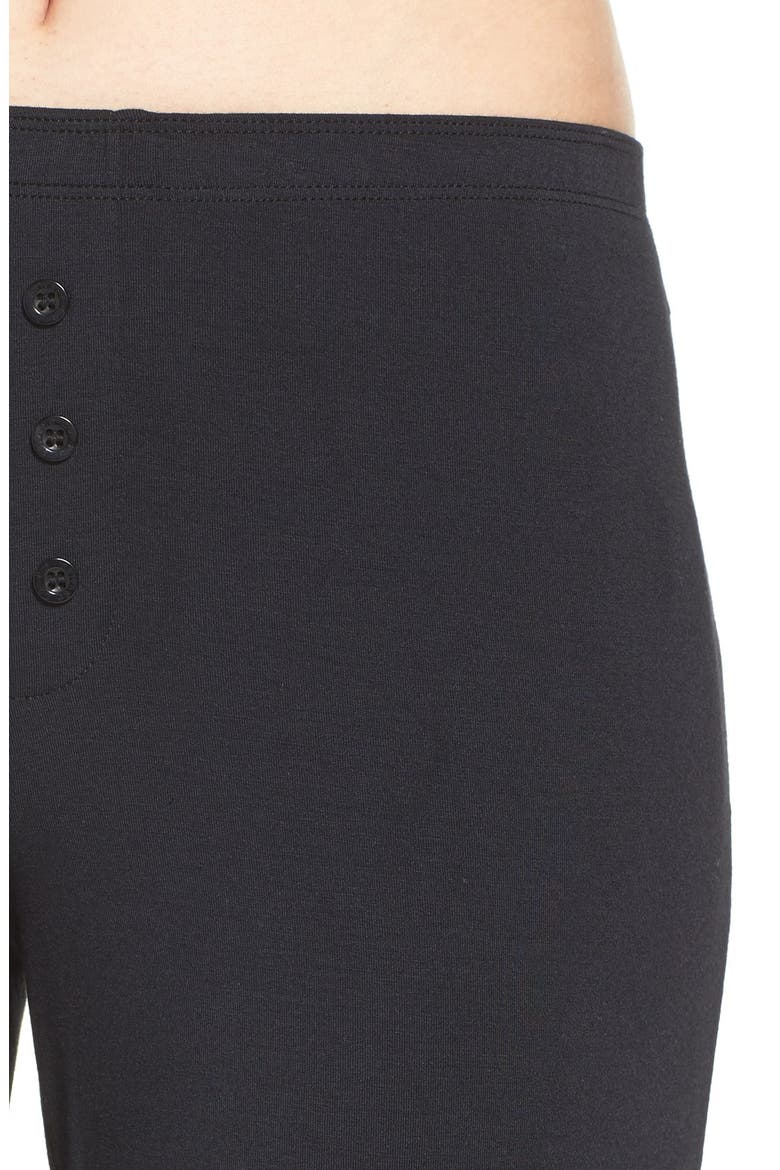 Jersey Pajama Pants, Alternate, color, BLACK