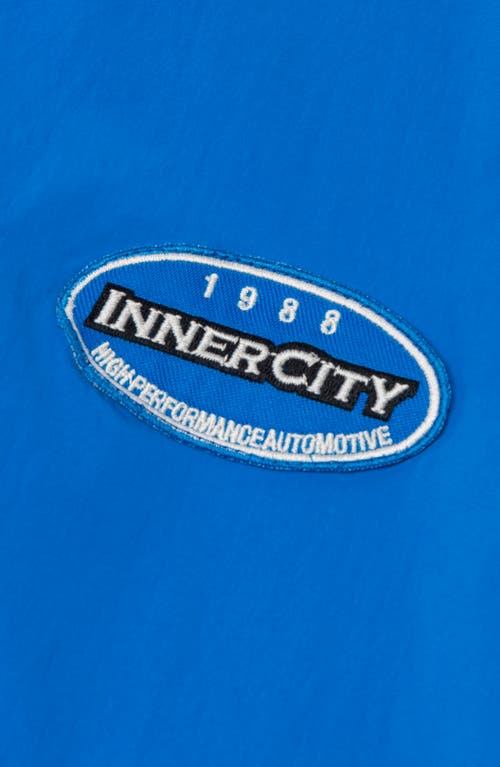 Honor The Gift Sports Crop Jacket In Blue