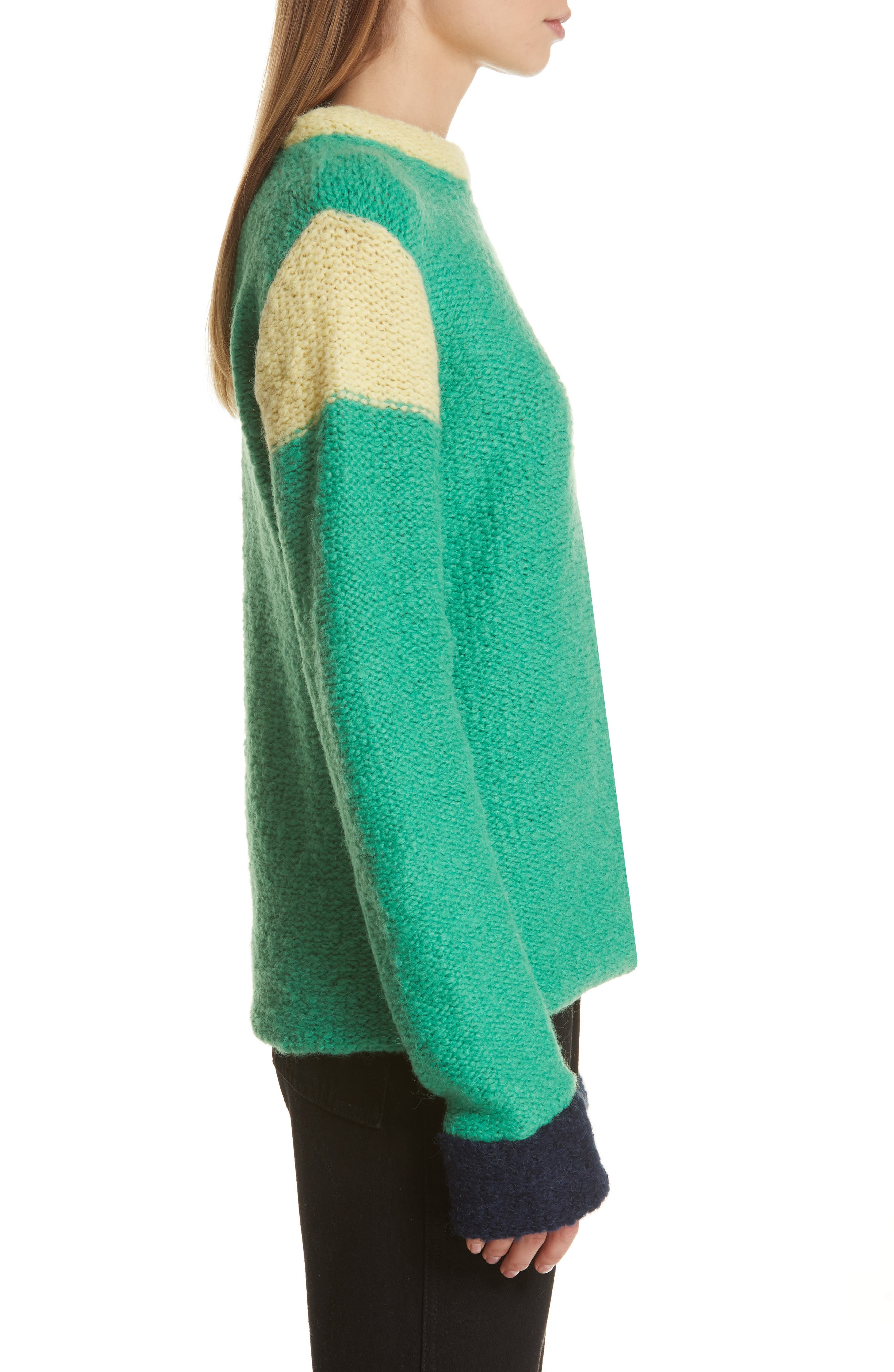 Eckhaus Latta Kermit Colorblock Sweater (Women) | Nordstrom