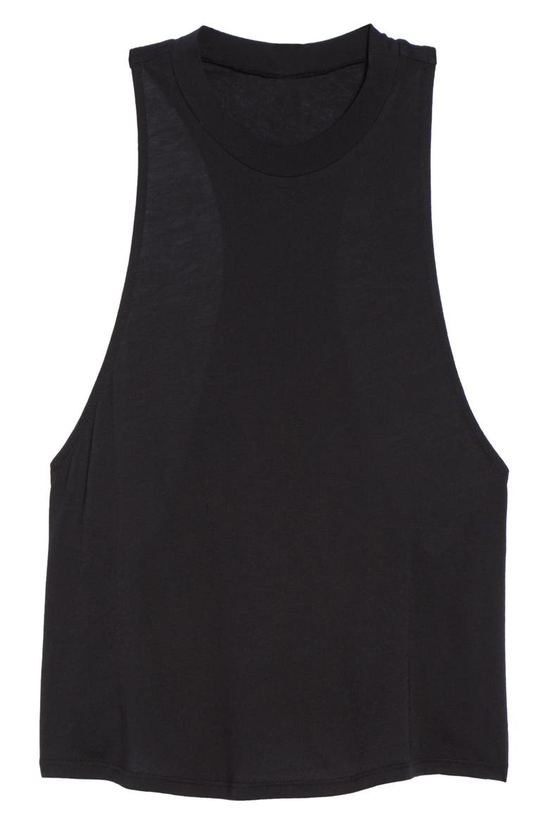 Flex Tank, Alternate, color, BLACK