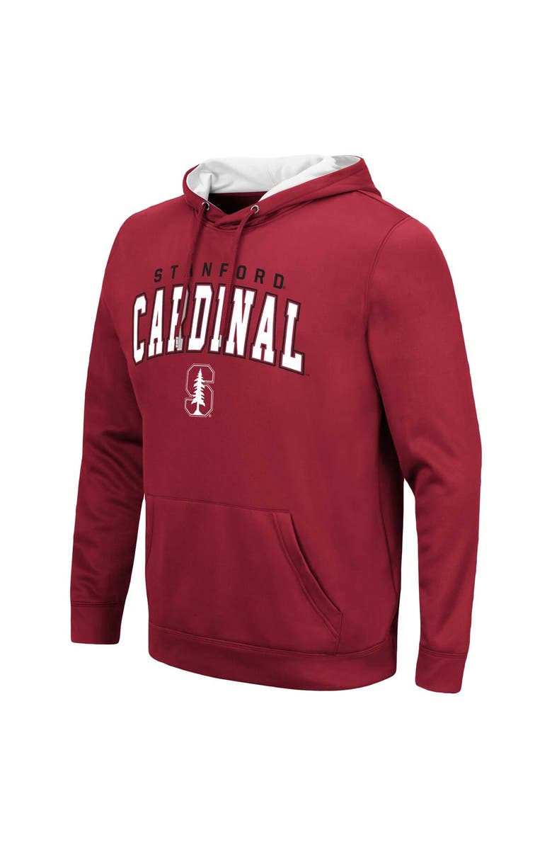 COLOSSEUM Men's Colosseum Cardinal Stanford Cardinal Resistance Pullover Hoodie, Alternate, color, Cardinal