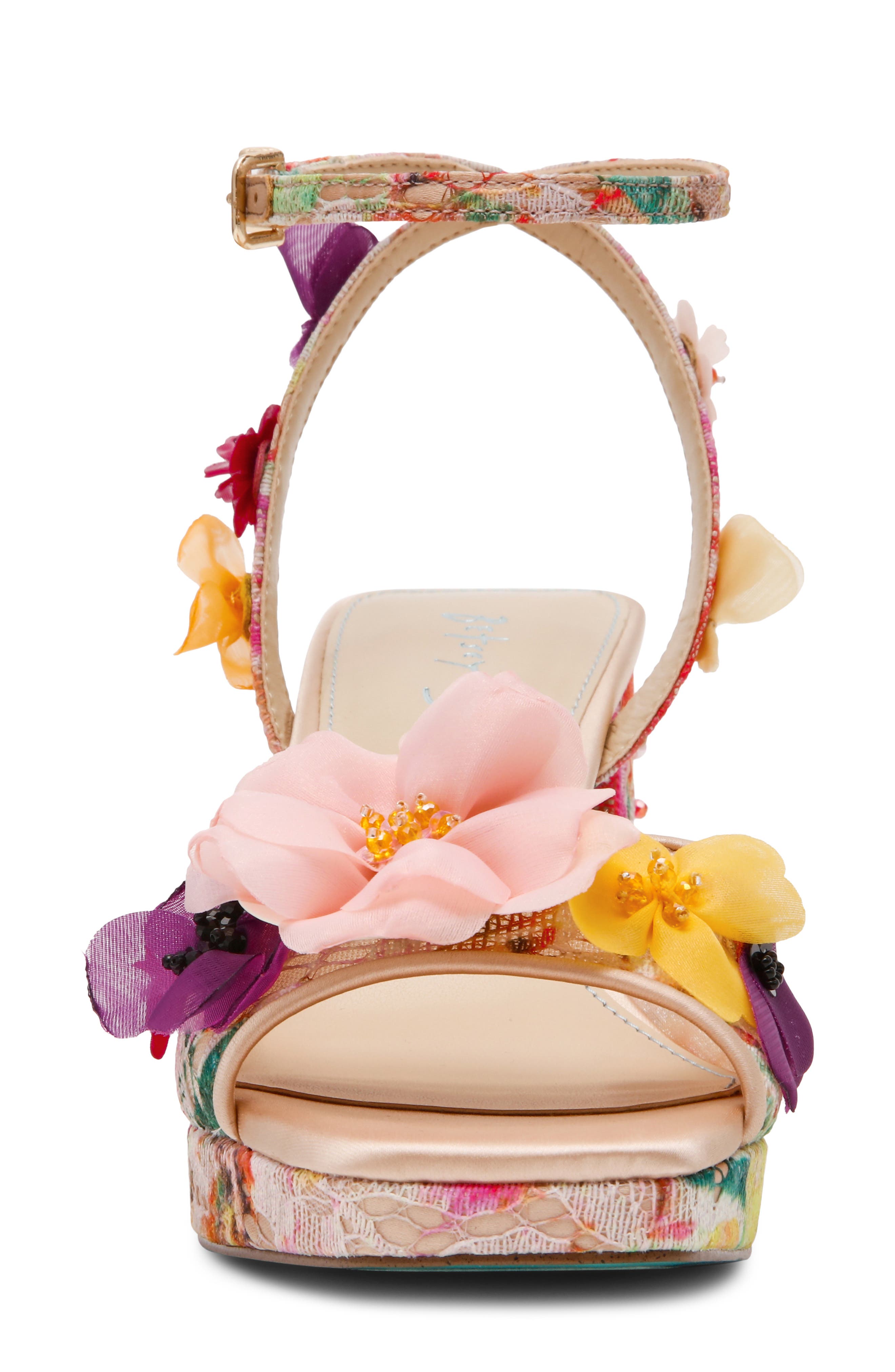 Marta Ankle Strap Sandal, Alternate, color, SAND MULTI