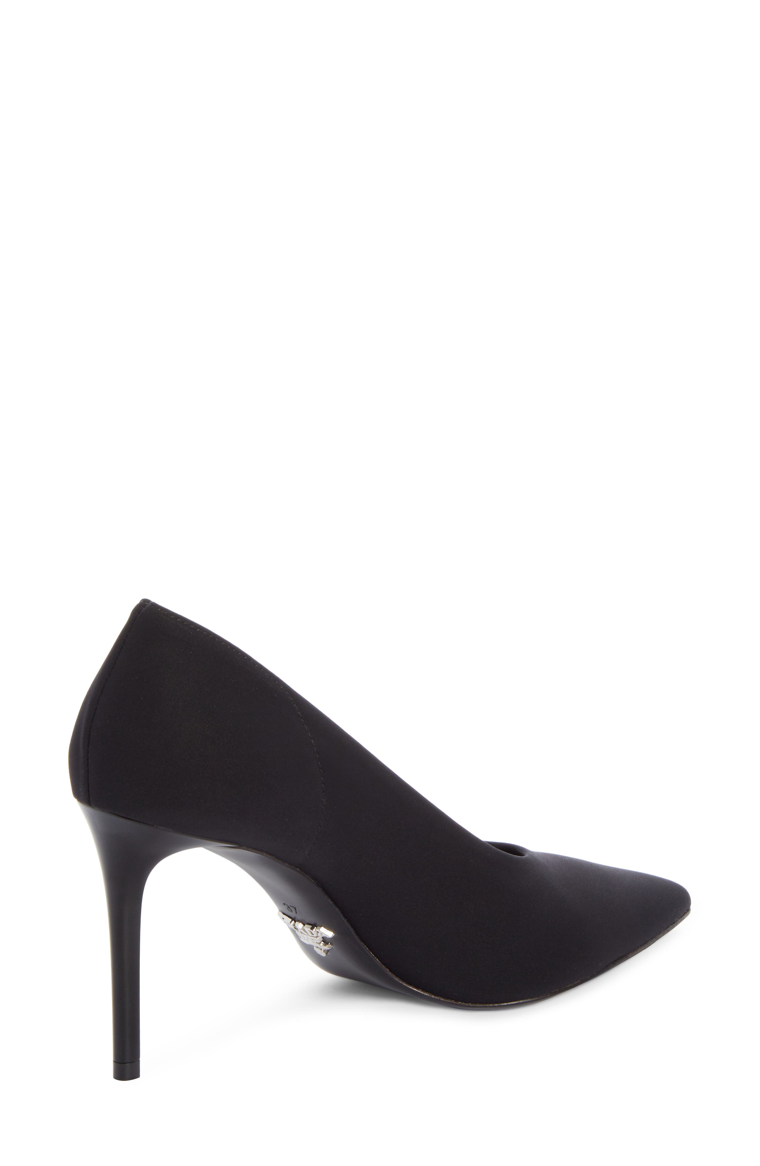 Prada Stretch Knit Pointed Toe Pump, Alternate, color, 