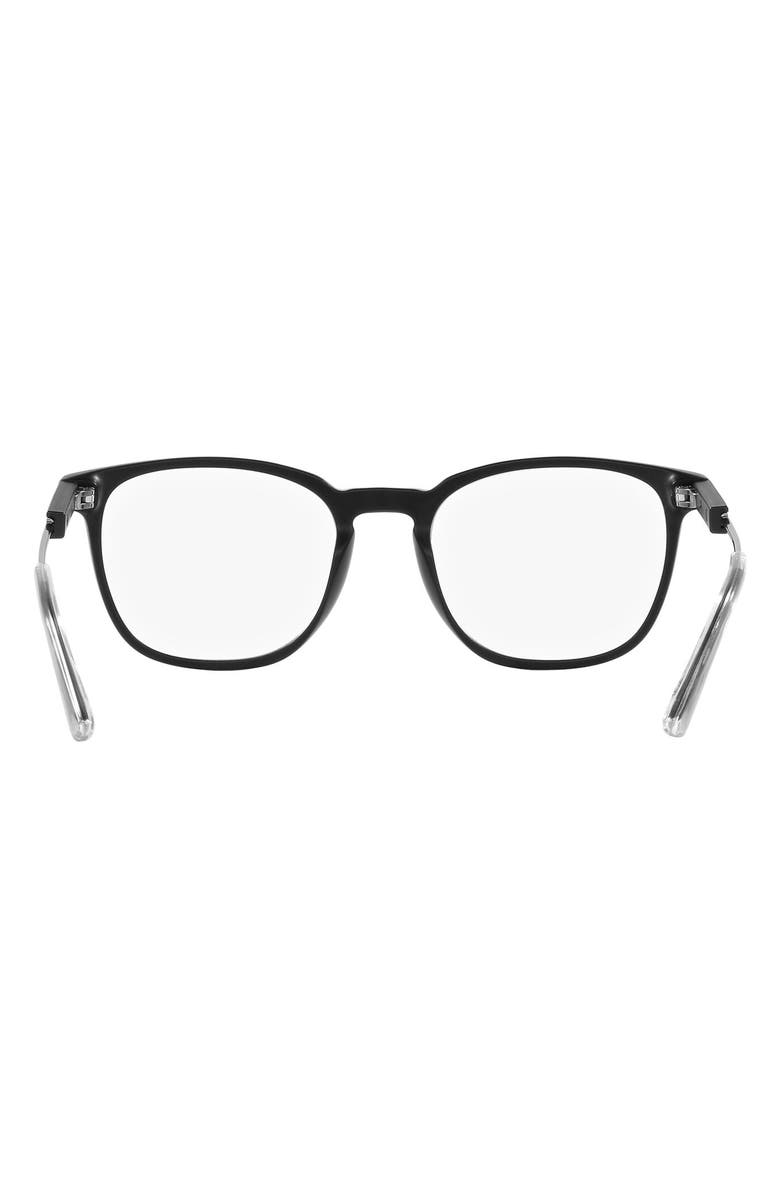 Prada 56mm Square Optical Glasses, Alternate, color,