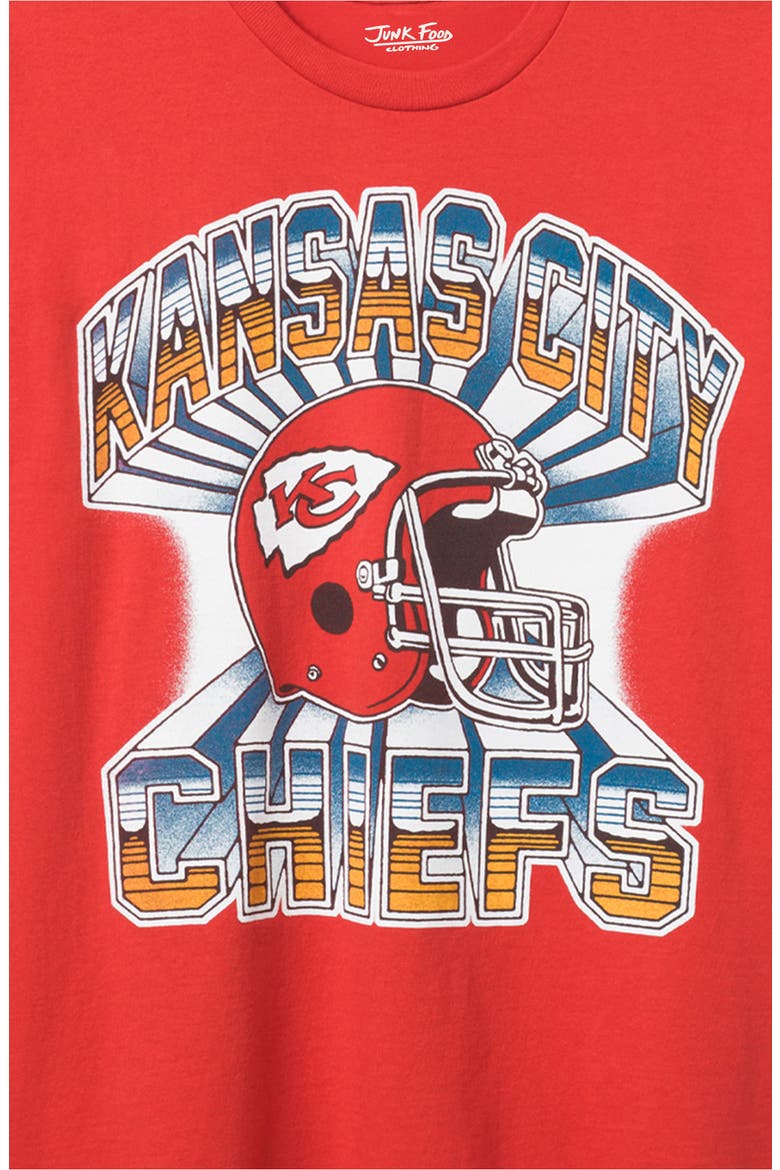 Kansas City Chiefs Cotton Graphic T-Shirt, Alternate, color, RED