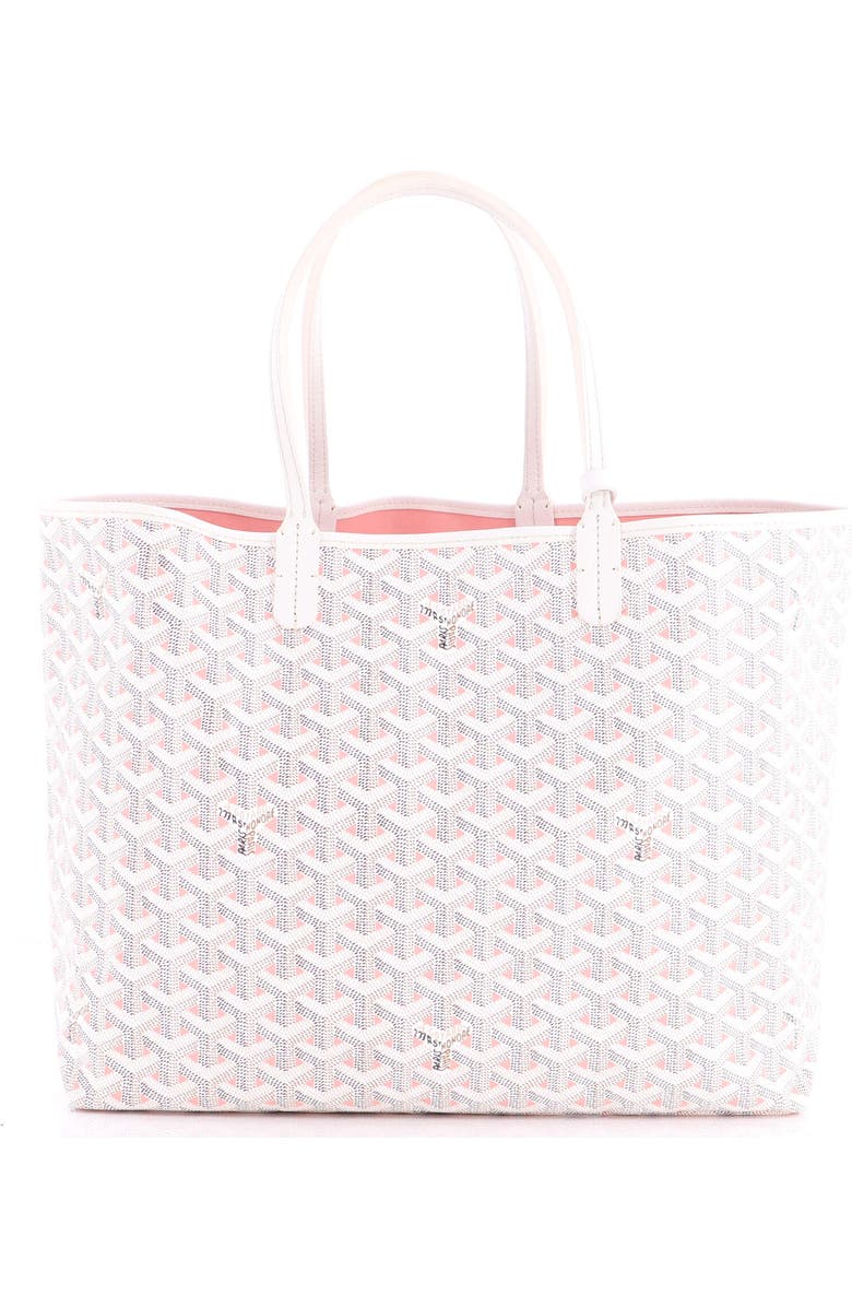Pre-Owned Goyard Saint Louis Tote Claire Voie Coated Canvas PM, Main, color, Pink