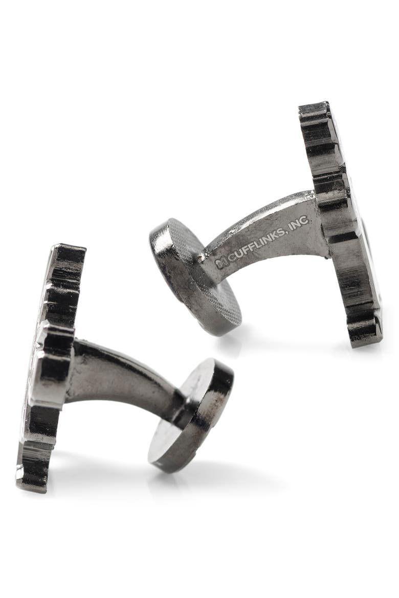 Timon & Pumbaa Cuff Links, Alternate, color, BROWN