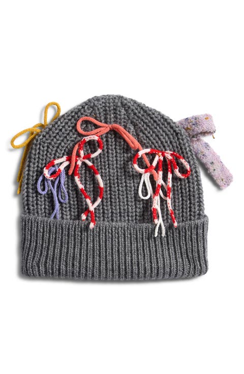 Frosty Merino Wool Blend Beanie