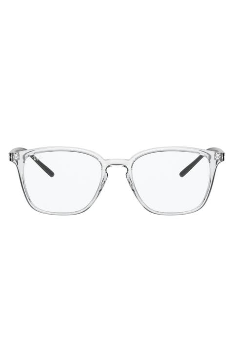 Unisex 50mm Square Optical Glasses