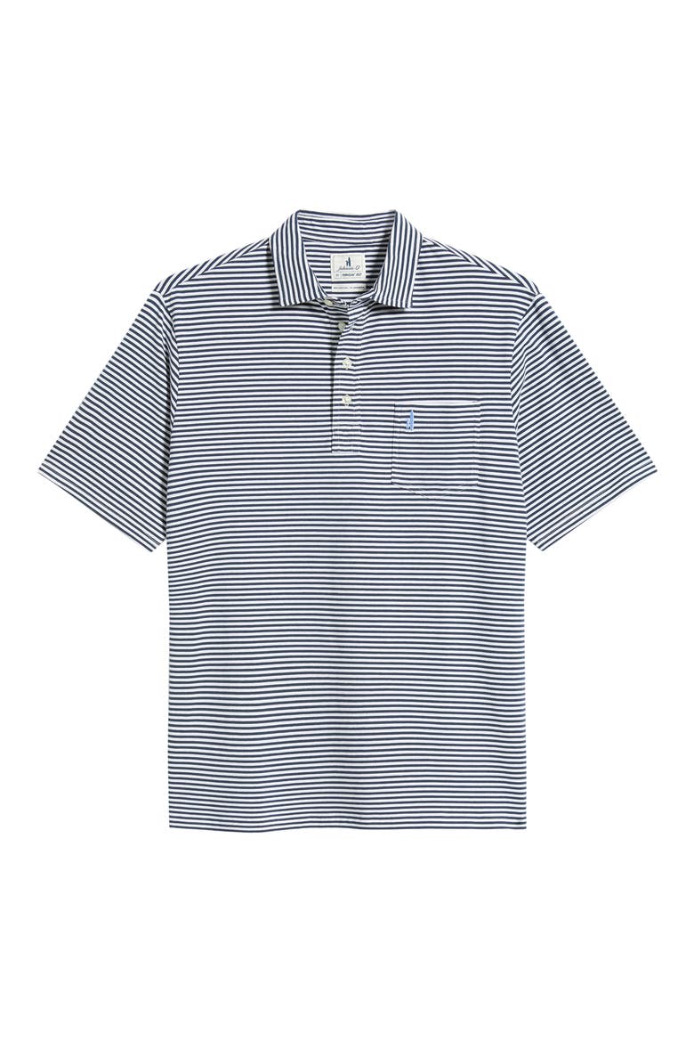 Jacks Stripe Hangin' Out Pocket Polo, Alternate, color, WAKE