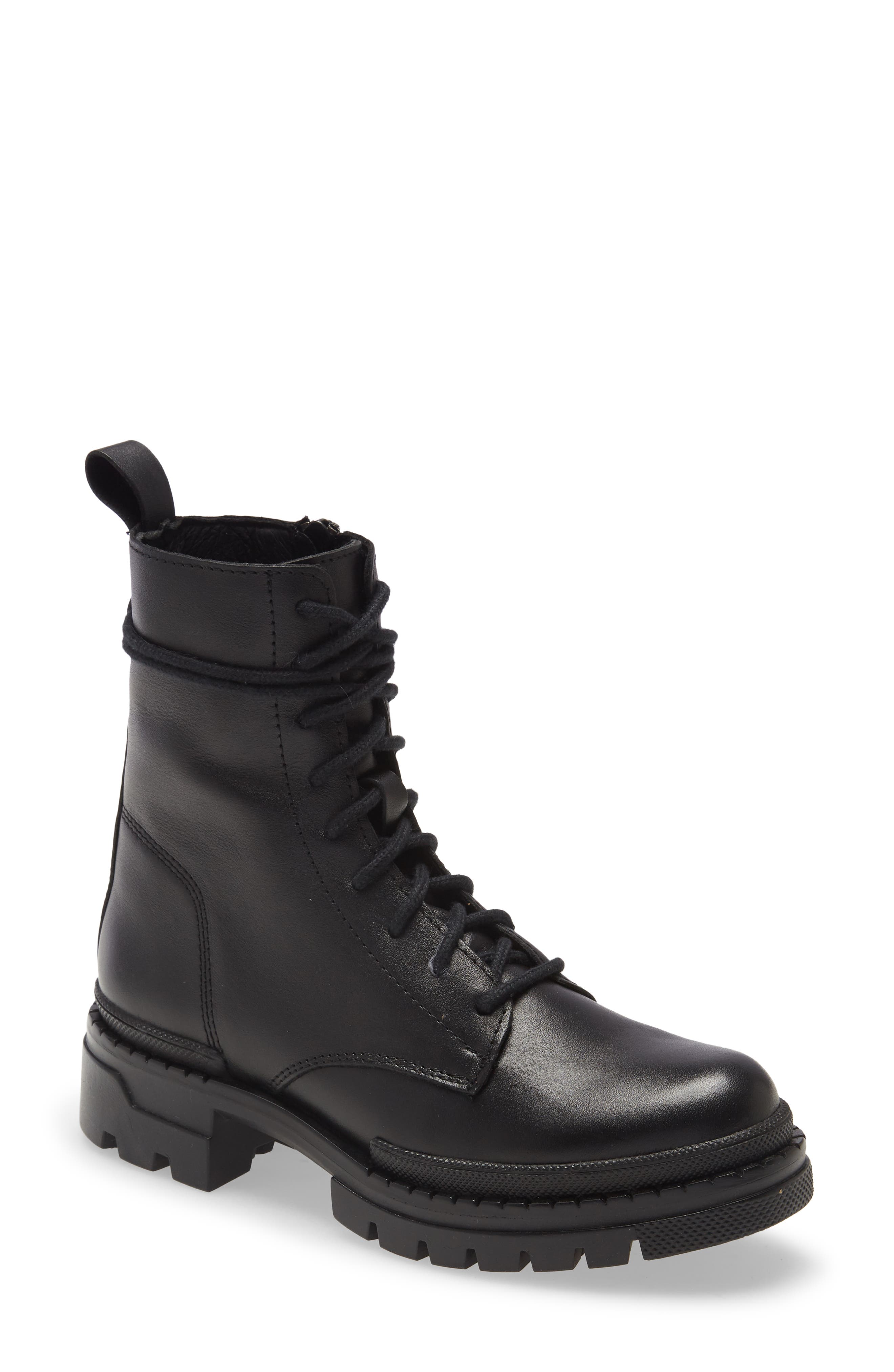 Steve Madden Jamisyn Lace-Up Boot, Main, color, 
