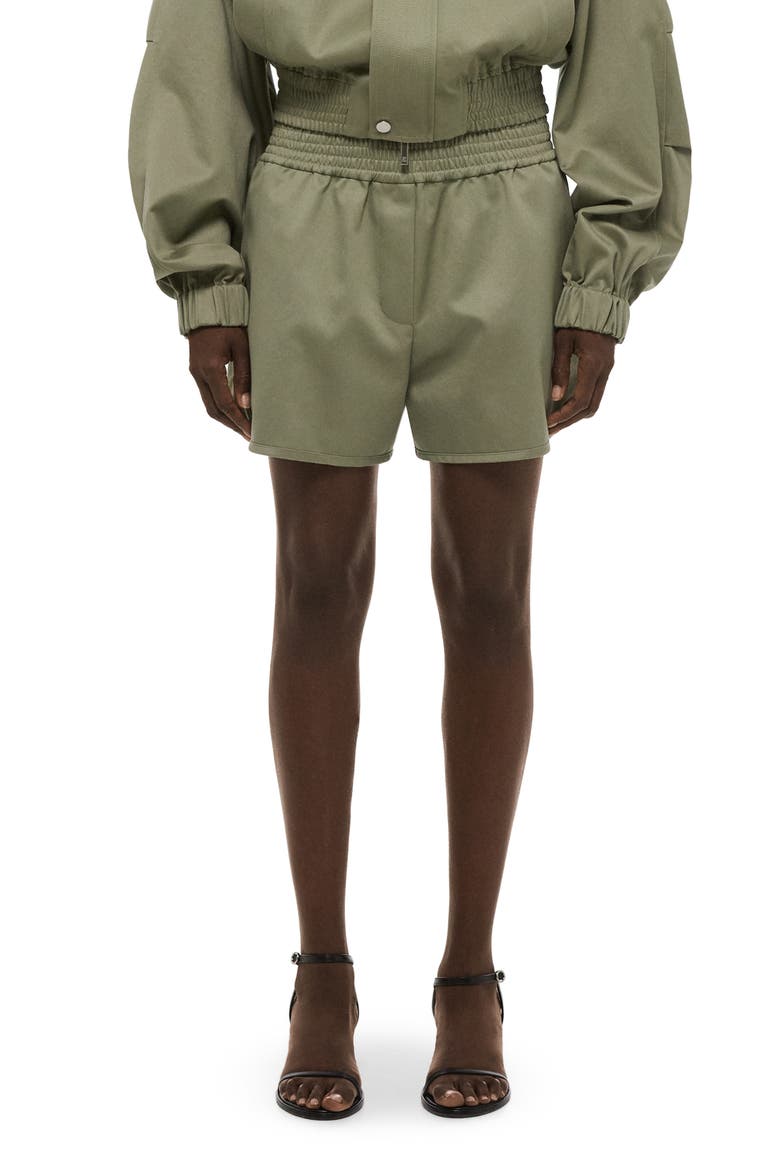 Cotton Boxer Shorts, Main, color, VETIVER
