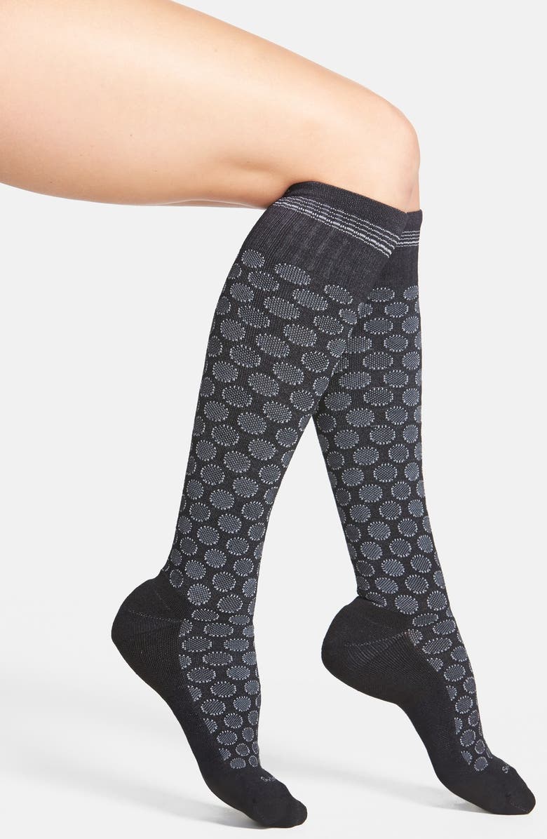 SOCKWELL 'Shadow Dot' Compression Socks, Main, color, 