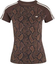 adidas Originals Cali Snakeskin Graphic T-Shirt