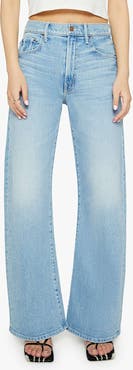 MOTHER Lil' Lasso Sneak Wide Leg Jeans