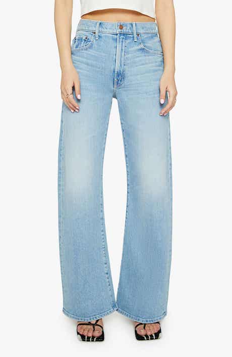 MOTHER Lil' Lasso Sneak Wide Leg Jeans