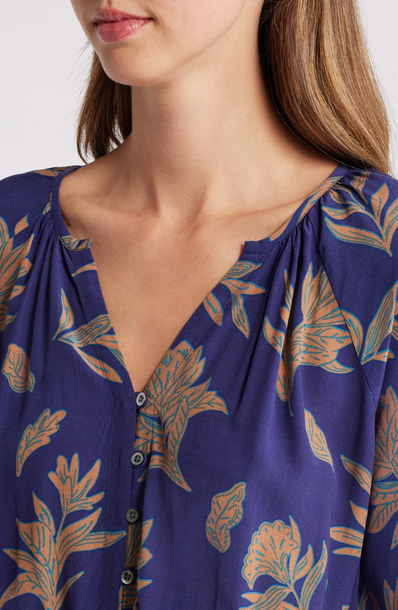 Hatley Mia Smocked Waist Long Sleeve Dress, Alternate, color, 