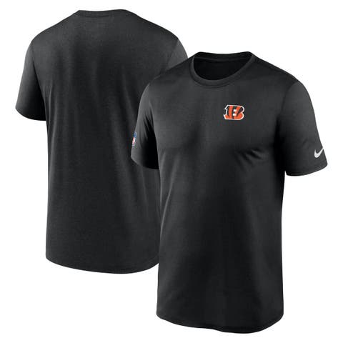 Men's Nike Black Cincinnati Bengals Sideline Legend Small Logo Dri-FIT T-Shirt