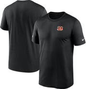 Nike Men's Nike Black Cincinnati Bengals Sideline Legend Small Logo Dri-FIT T-Shirt