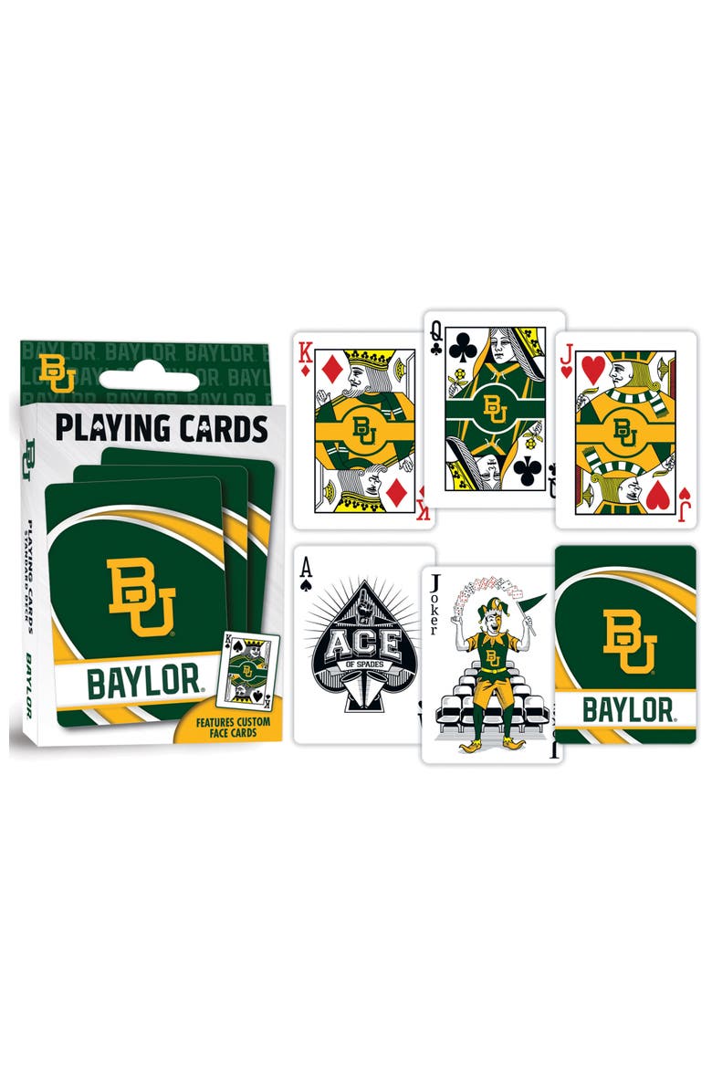 Baylor Bears Playing Cards, Alternate, color, Multicolor