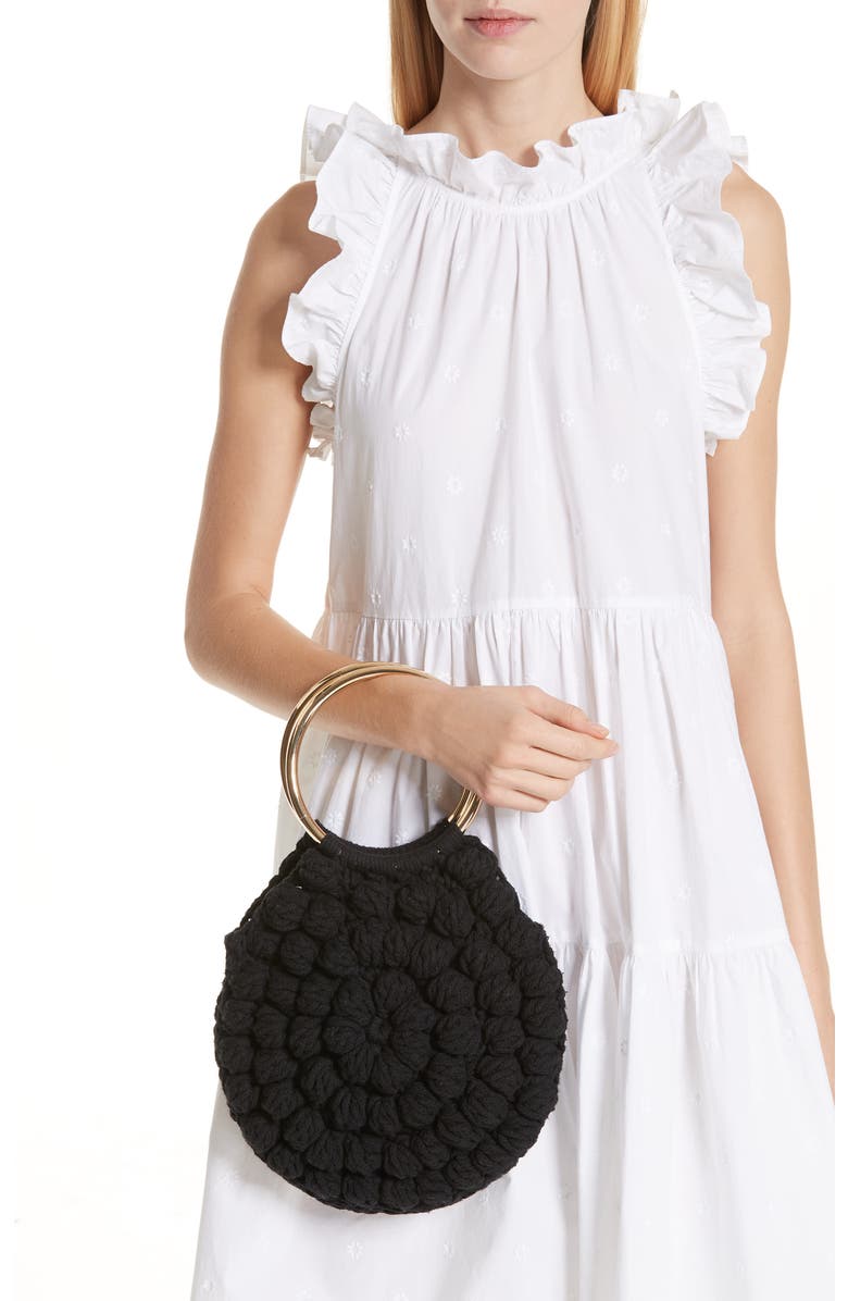 Ulla Johnson Lia Ring Handle Tote, Alternate, color,