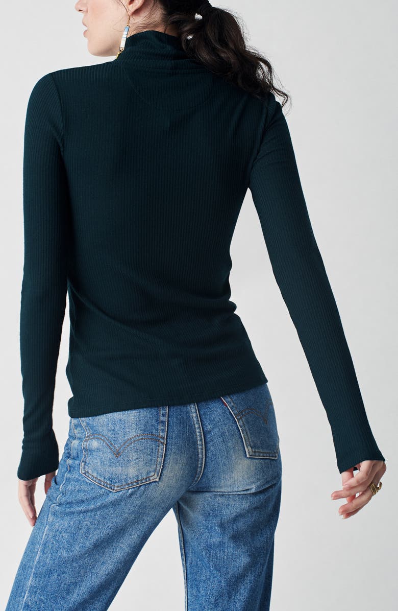 Faherty Legend Roscoe Rib Turtleneck, Alternate, color, 