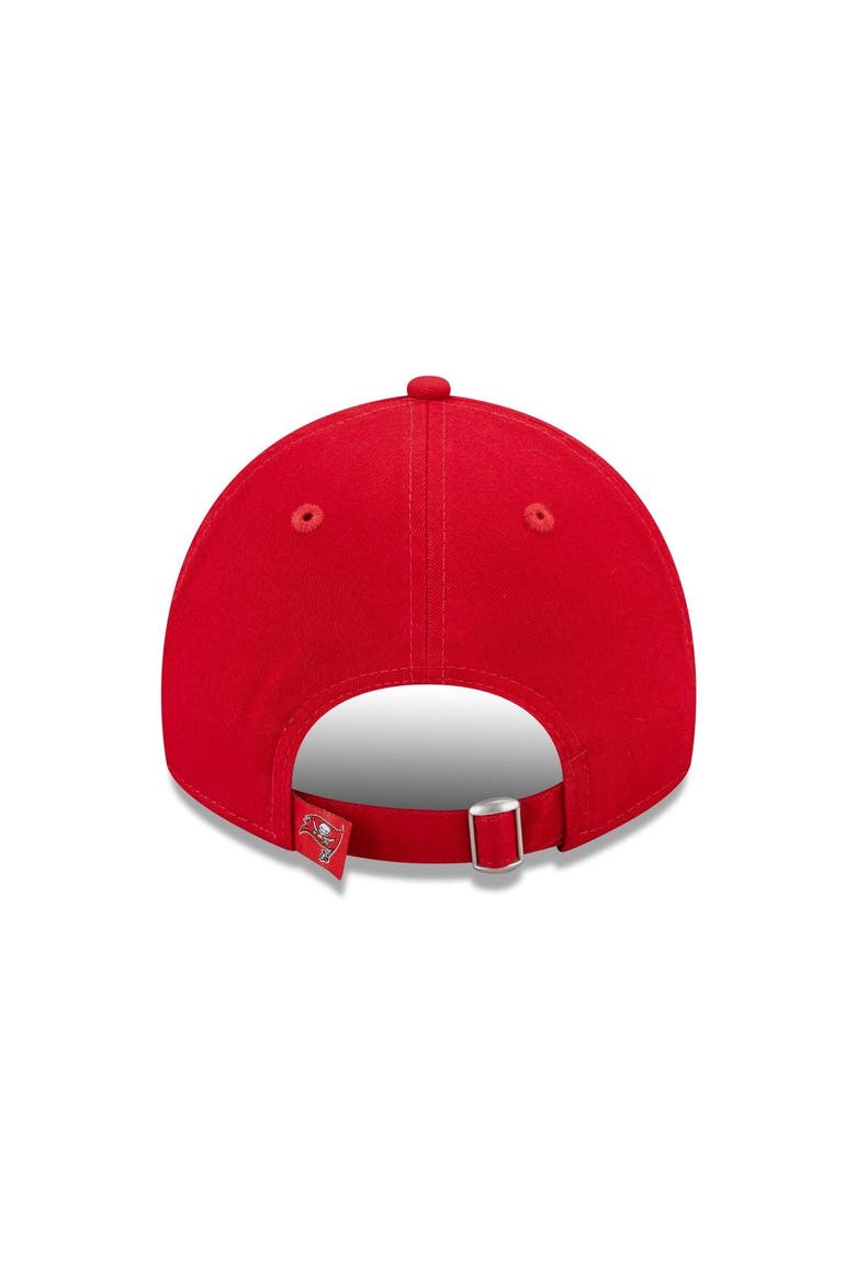 Women's New Era Red Tampa Bay Buccaneers Collegiate 9TWENTY Adjustable Hat, Alternate, color, Red
