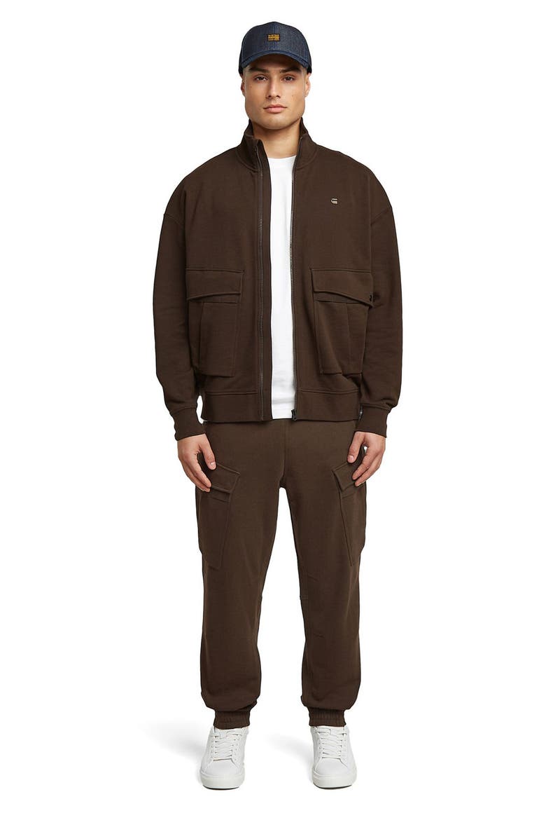 Rovic Cargo Sweatpants, Alternate, color, DEEP BROWN