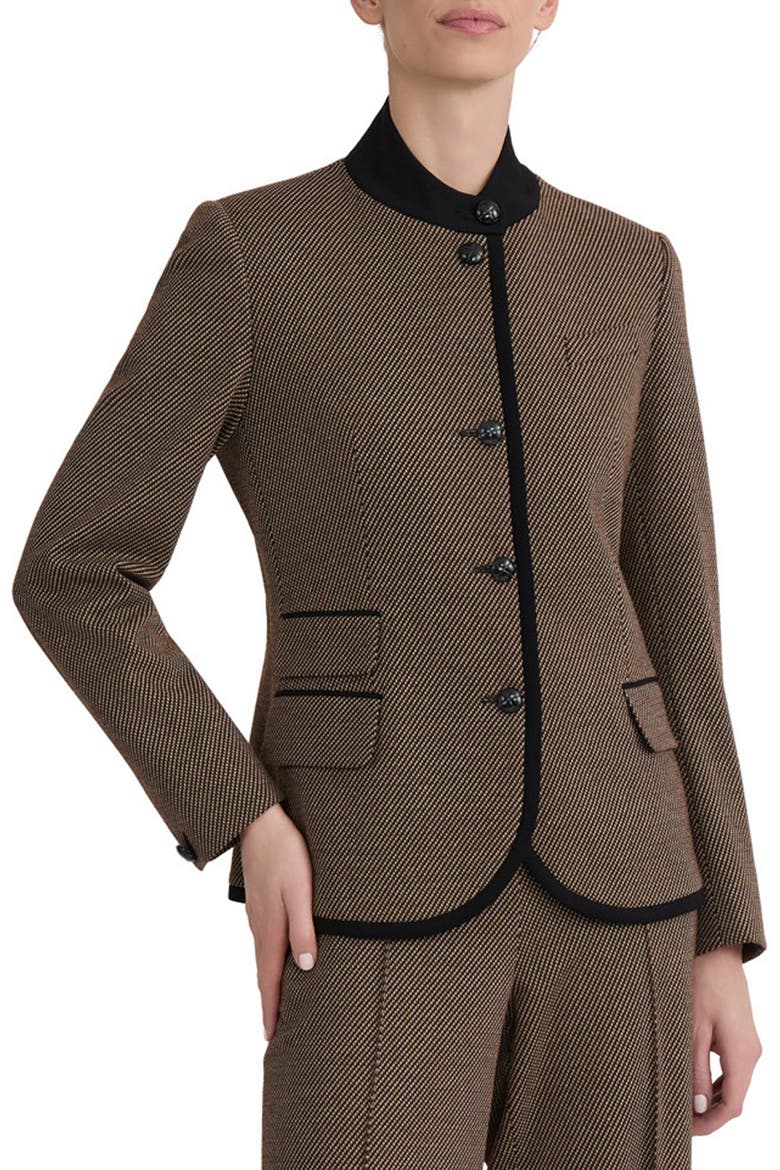 Military Jacket with Flap Pockets, Main, color, NT CAM MLT/JBLK