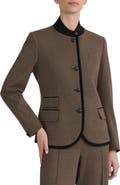 Jones New York Military Jacket with Flap Pockets