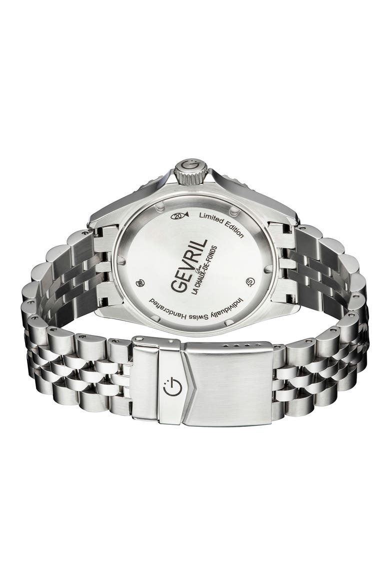 Wall Street Bracelet Watch, 43mm, Alternate, color, STAINLESS STEEL