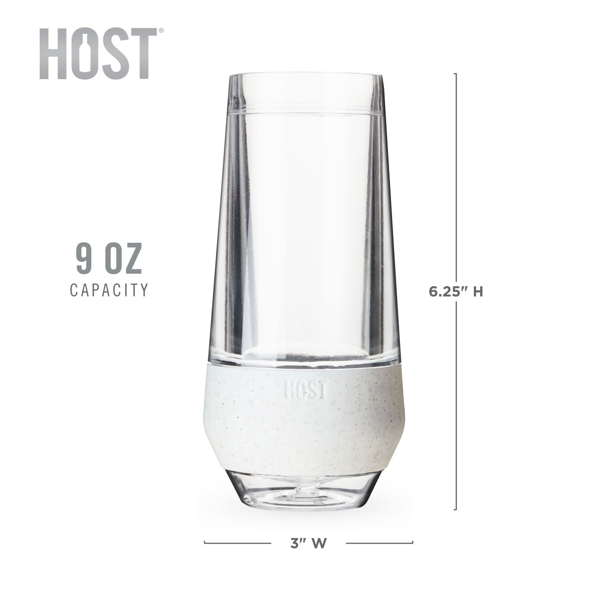 Champagne FREEZE Cooling Cup Set of 4 - Thumbnail 4