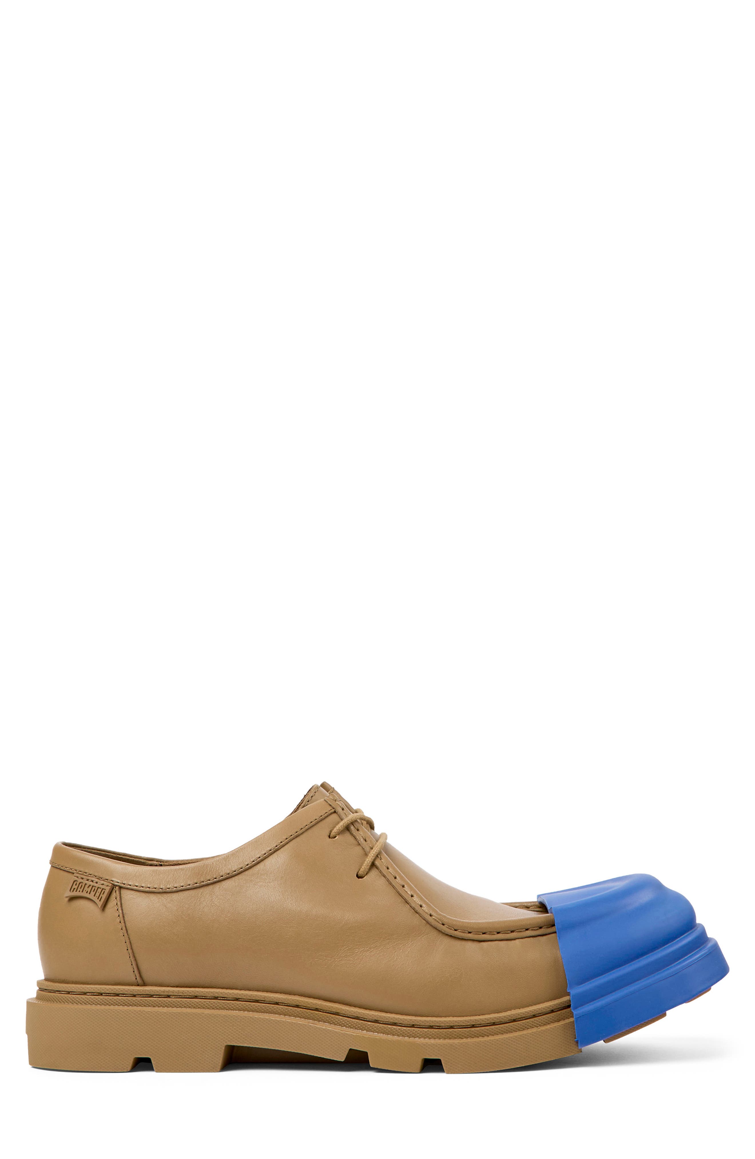 Junction Cap Toe Chukka Shoe, Alternate, color, MEDIUM BROWN