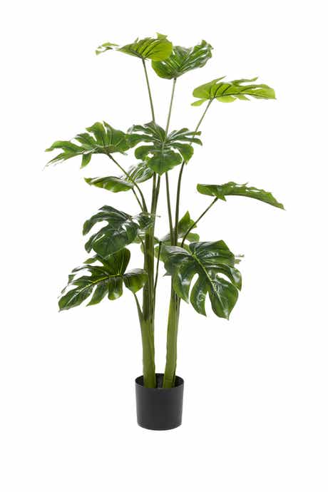 GINGER BIRCH STUDIO Monstera Artificial Decorative Foliage - 53" - Green