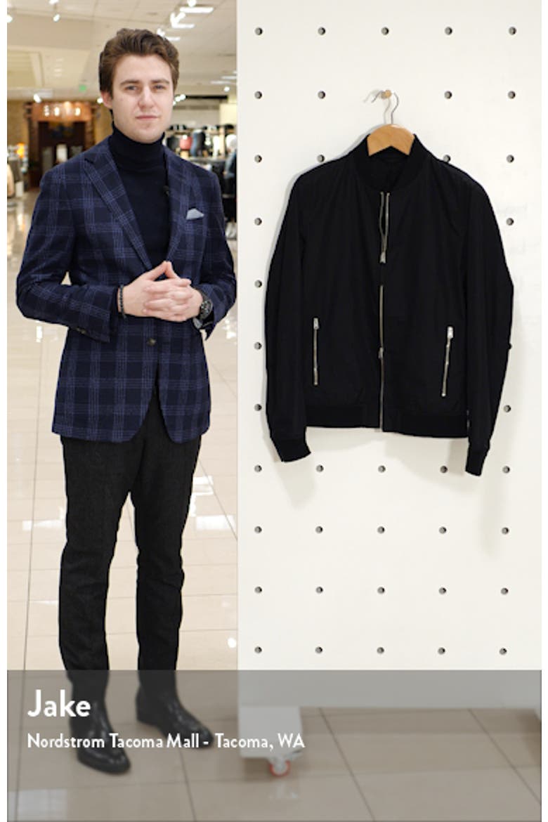 Udan Slim Fit Bomber Jacket video