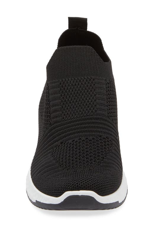 Danskin Flex Knit Sneaker In Black