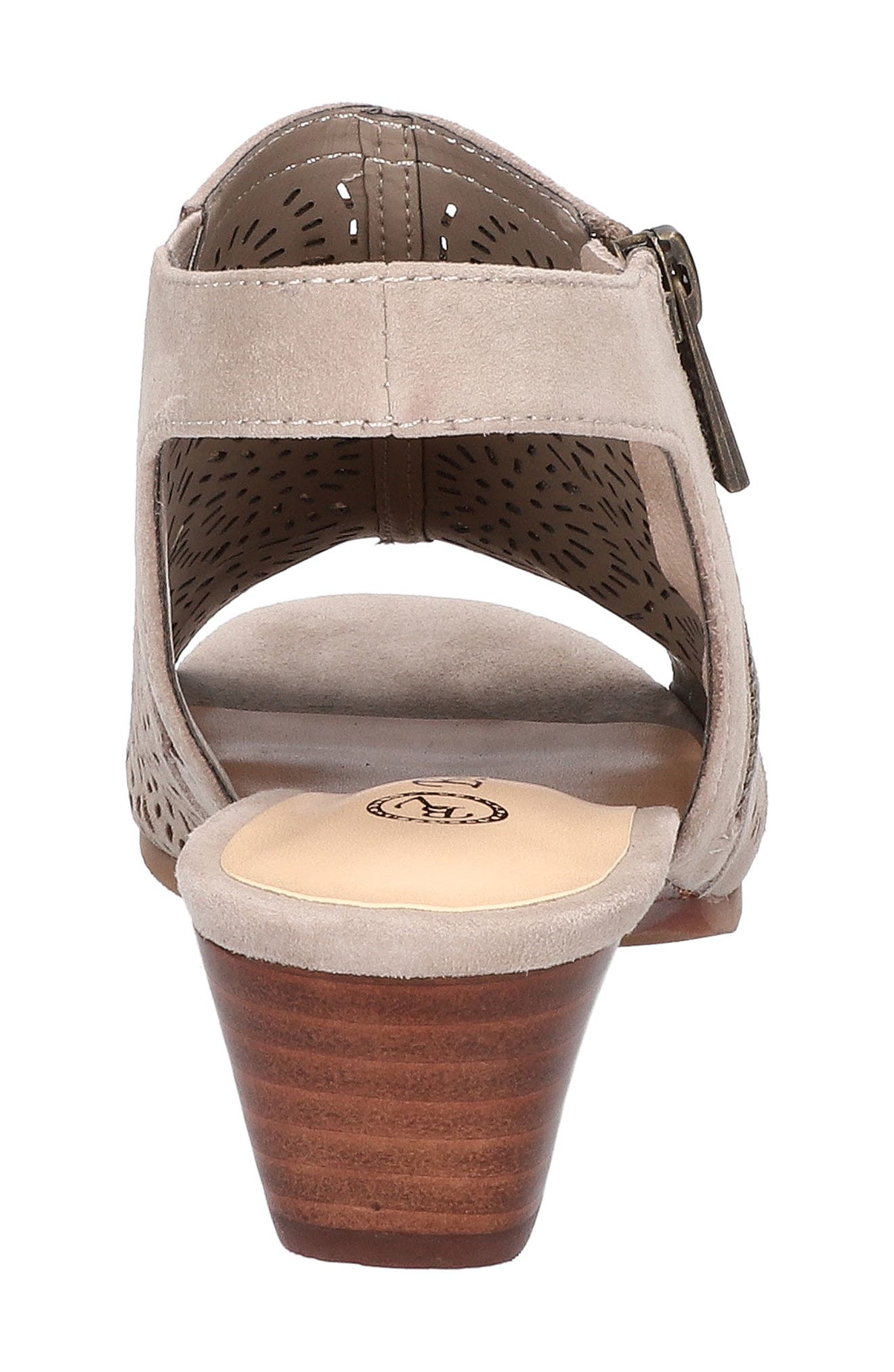 Amiyah Sandal, Alternate, color, STONE SUEDE
