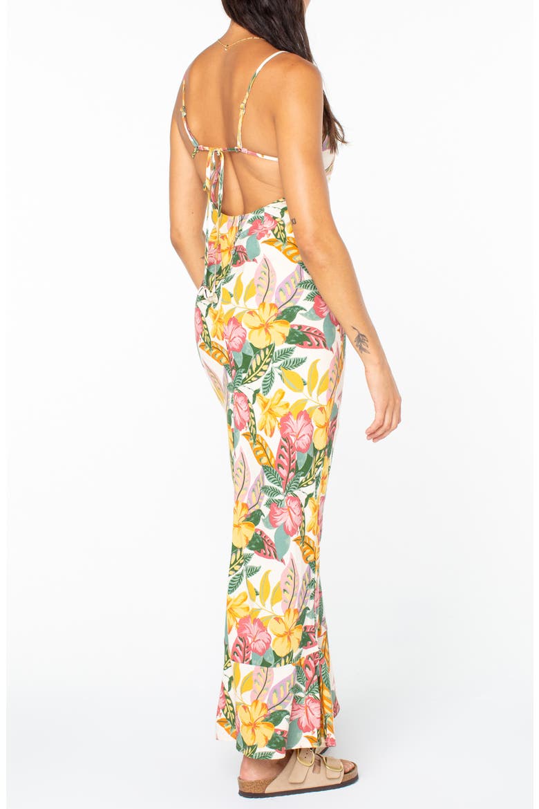 Lost Paradise Floral Maxi Dress, Alternate, color, MULTI YELLOW