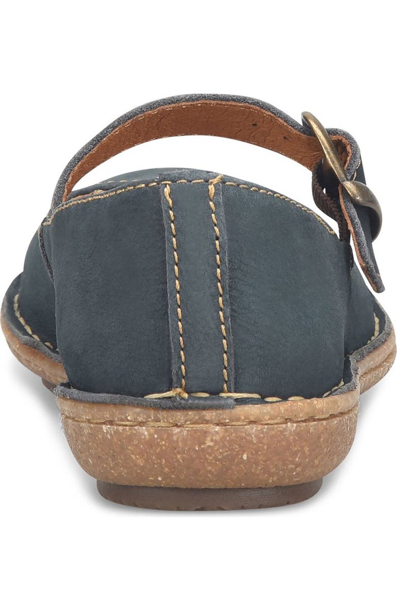 Børn Naomi Mary Jane Flat, Alternate, color, Navy Nubuck