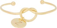MESHMERISE Love Knot Initial Bracelet