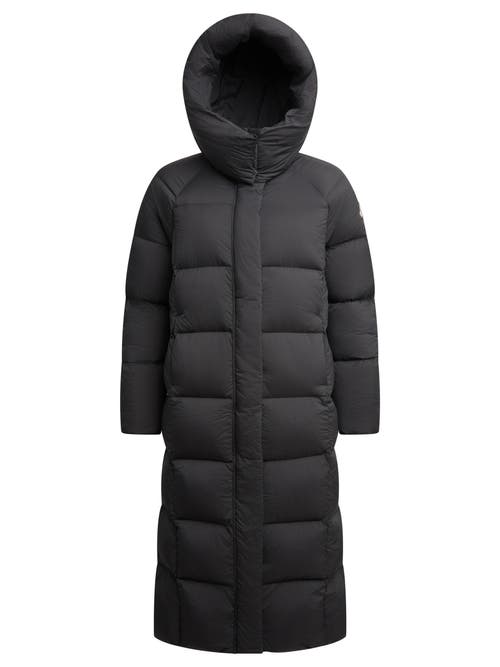 Jack1t Cloud Ultra Long Puffer Down Coat In Black