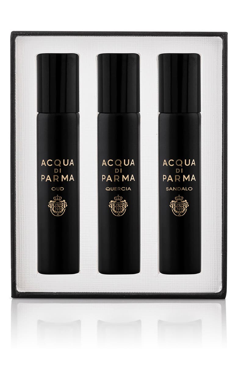 Acqua di Parma Signatures Black Eau de Parfum Discovery Set, Alternate, color, 