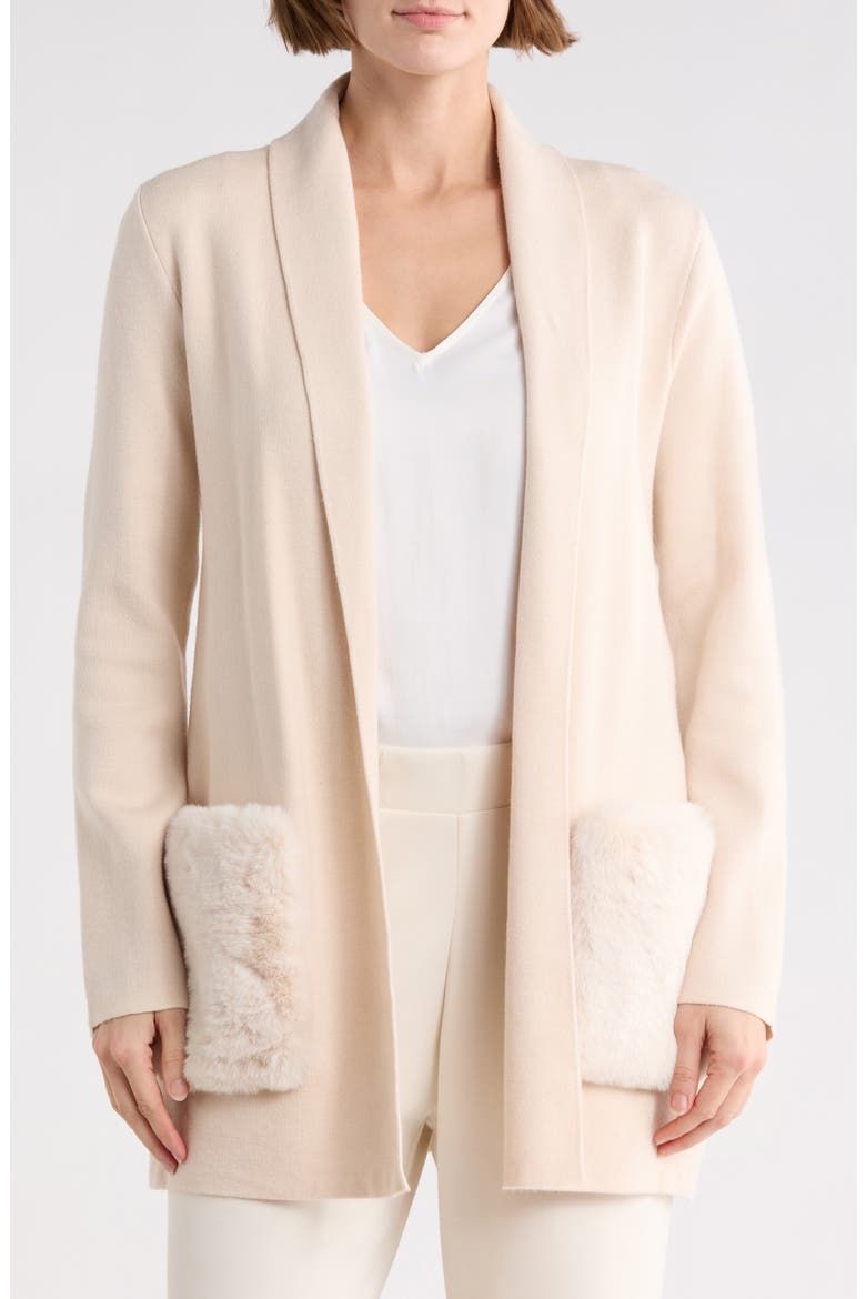 Shawl Collar Cardigan, Main, color, CREAM WHITE