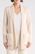 T Tahari Shawl Collar Cardigan