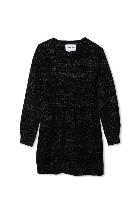 Girls Chenille Cinched Waist Sweater Dress